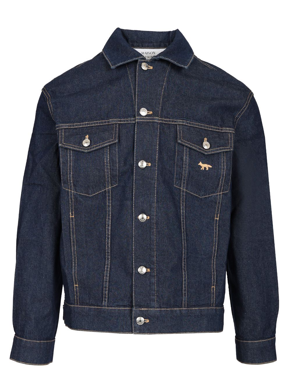 Maison KitsunÉ Trucker" Jacket Jackets - Blue | 2f825698836b9c048a9d481282a9d7c1de6d92b6