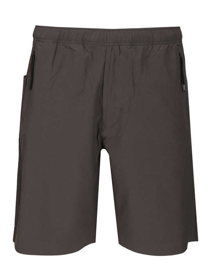 Stone Island Bermuda Shorts In Technical Fabric Nylon Tela Bi-Stretch Trousers - Grey | dd9809866c91dce5f9ae3582a9648a81104958a3