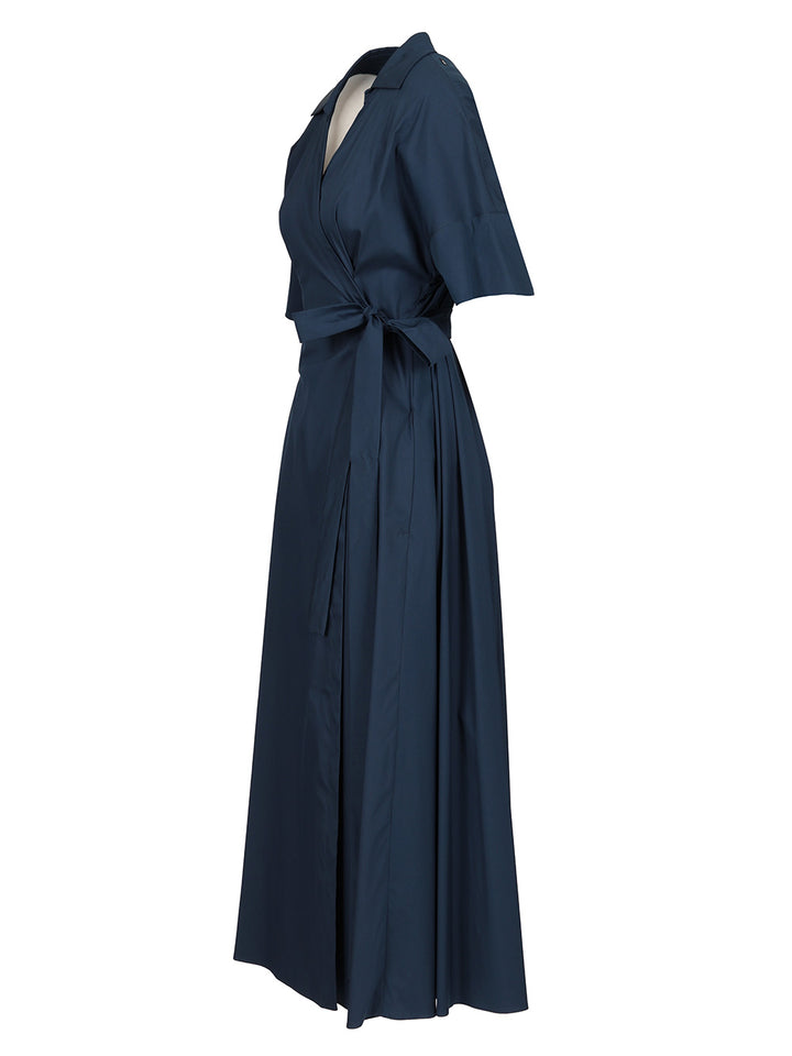 'S Max Mara Long Wrap Shirt Dress Dresses - Blue | 5870c05383e0dc080cdd31e47ddf9f64fd3a8b1e