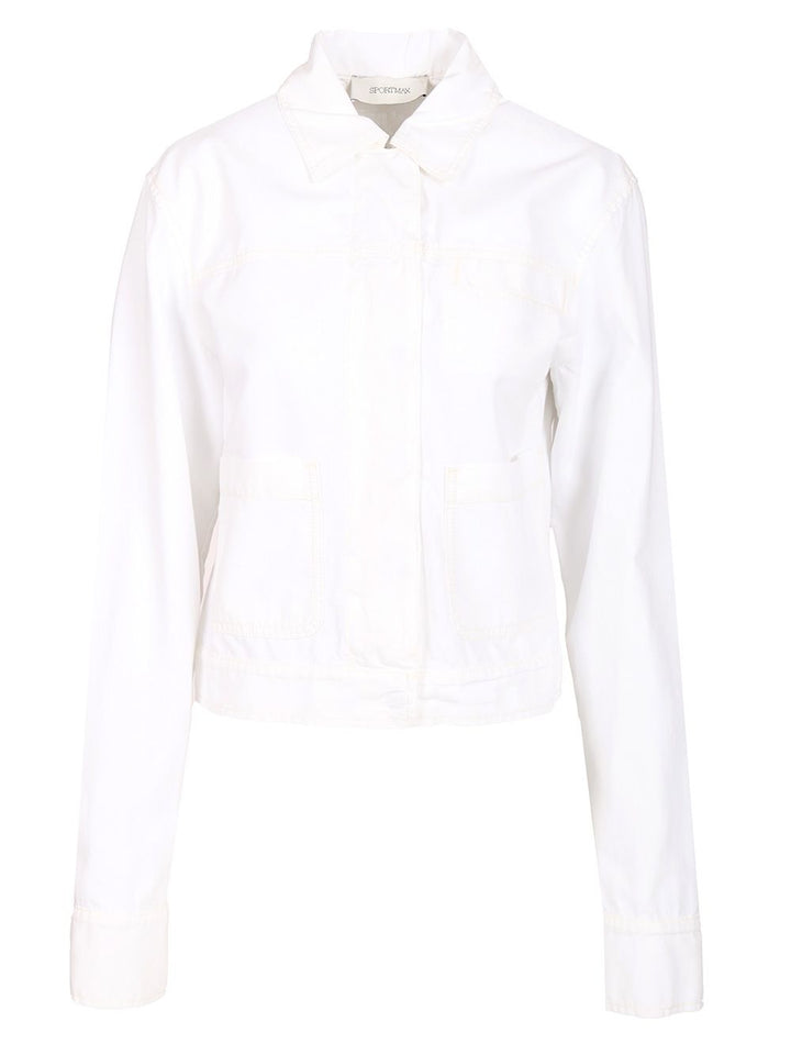Sportmax Liguria Jackets - White | 132fd19002c8d4be1577916c9bbe25d630b47a53