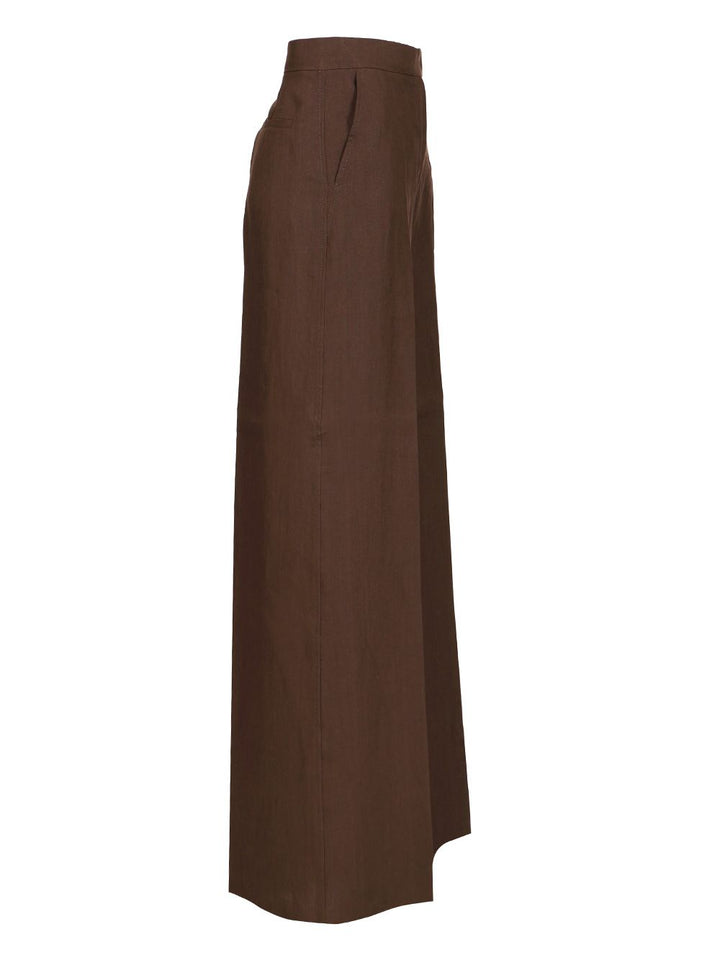 Max Mara Sequoia Trousers - Brown | 5e4bf153f2f5e0c78dc2eb47f9a3b7c6d293b1a1
