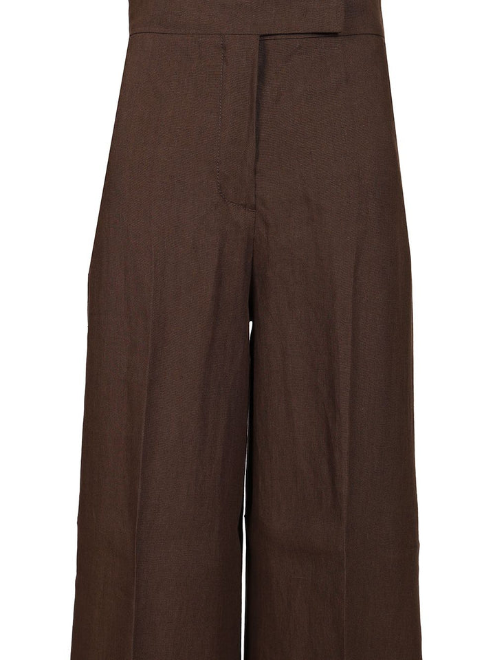 Max Mara Sequoia Trousers - Brown | db163ed09471fac720b2b488e6edad4c66ed5b79