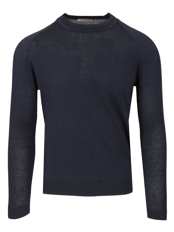 Al Duca D'Aosta 1902 Cotton Sweater Knitwear - Blue | 08cfa5a98203e5dc6e7d5e3cebe5d53491c61bbd