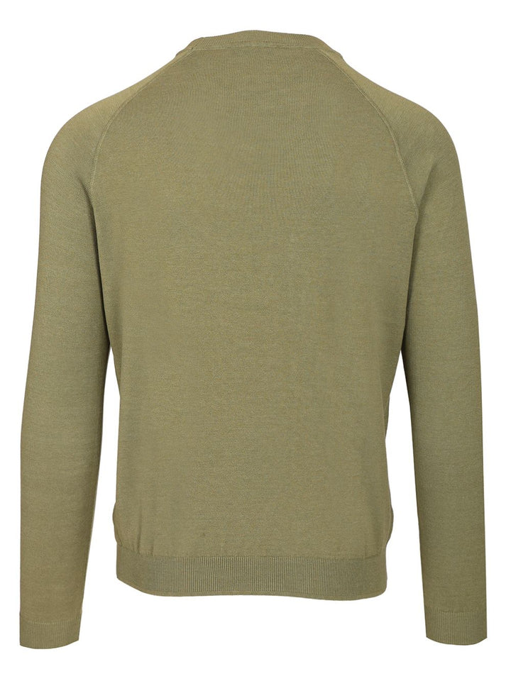 Al Duca D'Aosta 1902 Cotton Sweater Knitwear - Green | 85c2a8333276b78b1b0b223e96d859244c4ca6e9