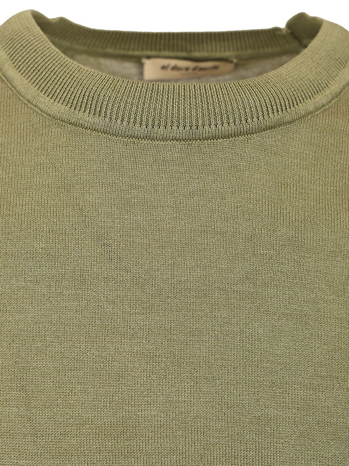 Al Duca D'Aosta 1902 Cotton Sweater Knitwear - Green | c9f163fda8b6db57db8d81118fe4f8c8f8fc7d69
