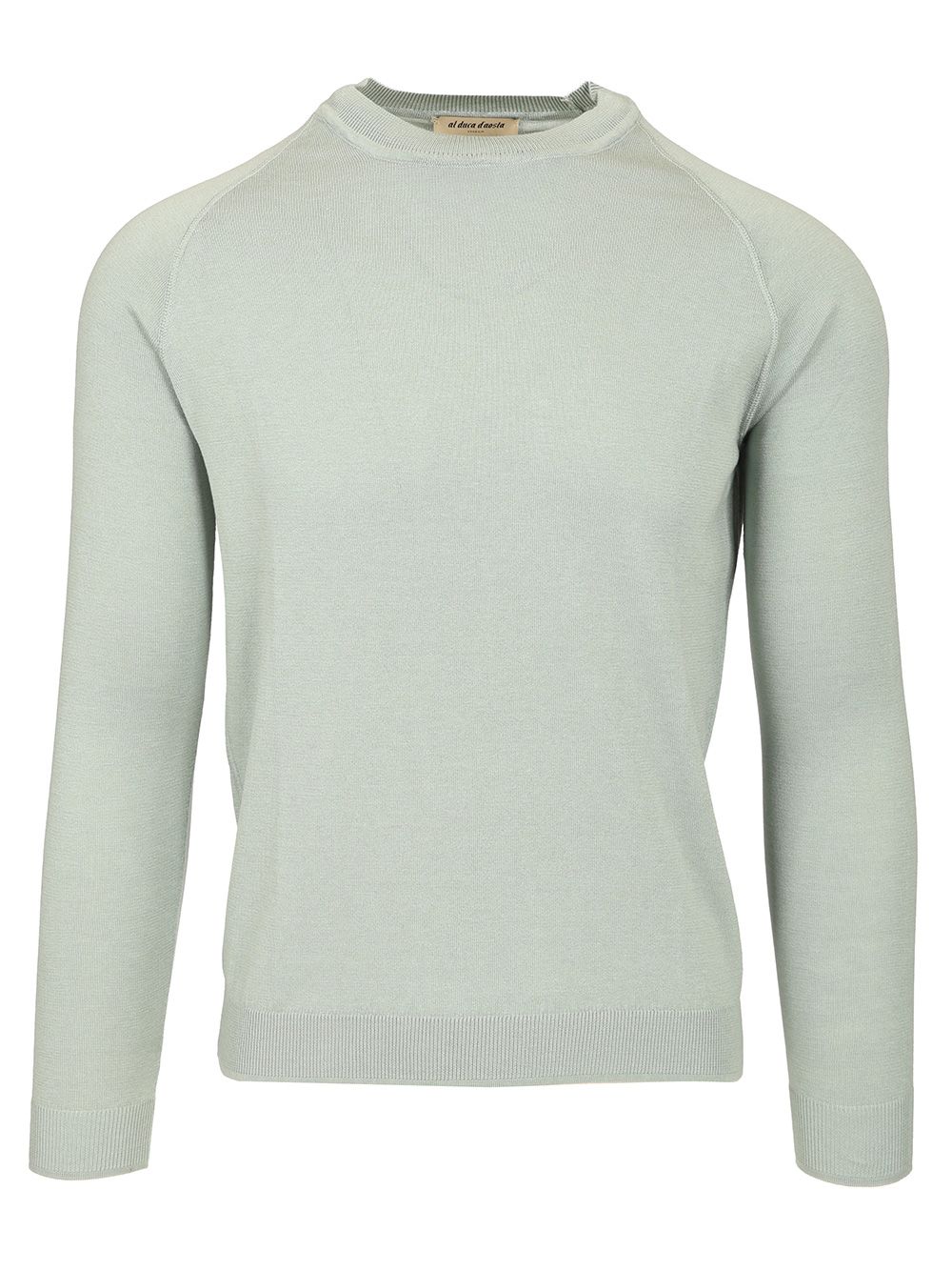 Al Duca D'Aosta 1902 Cotton Sweater Knitwear - Light blue | 472bf93e995543e34b4af4766e4e23adbefd92f2