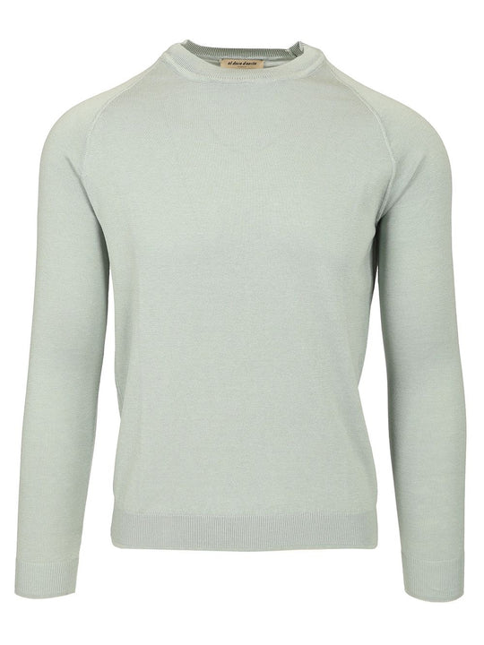 Cotton Sweater Knitwear Light Blue