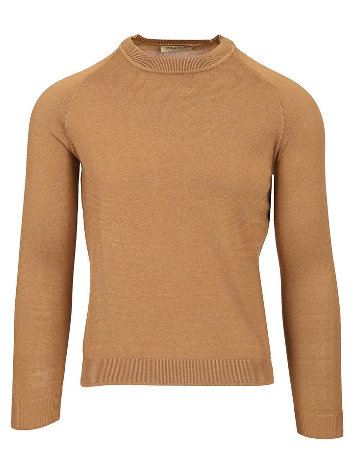 Al Duca D'Aosta 1902 Cotton Sweater Knitwear - Brown | e0edc5d2ee5afe0ca85b38da6435c70e572b358f
