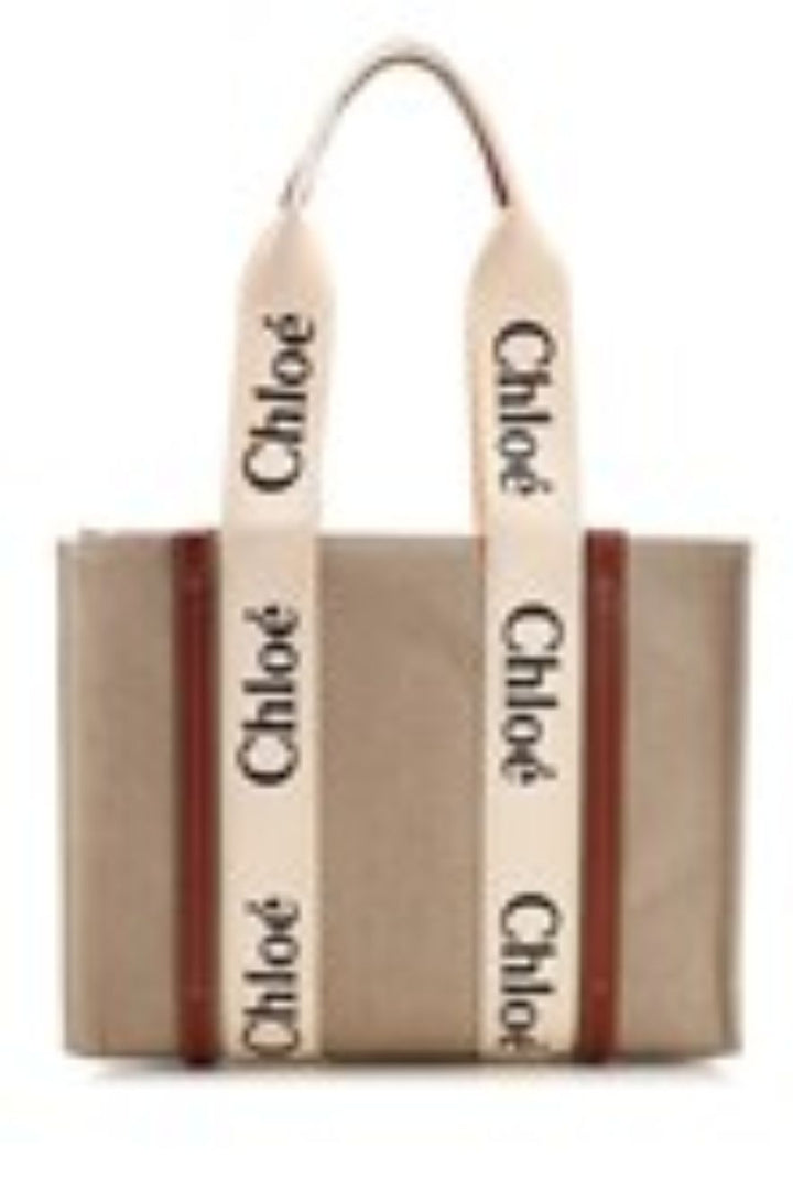 Chloe' Woody Handbags - Beige | 75cf92a1527a673a843a96f7ba3e0eed440f943f