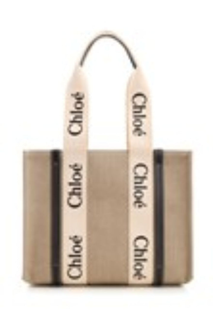 Chloe' Woody Handbags - Beige | 5beae1c699bb8eccbab4d01b56e6469aac5d2c1b