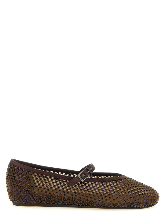 Gilda Flat Shoes Brown