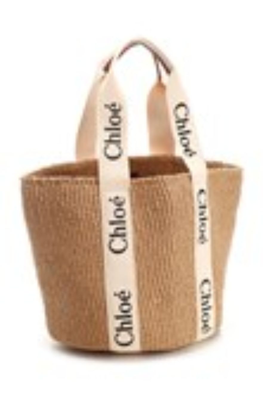 Chloe' Woody Handbags - Beige | 0b3efb55e76f71459b4c3b4411a662ce9175c756