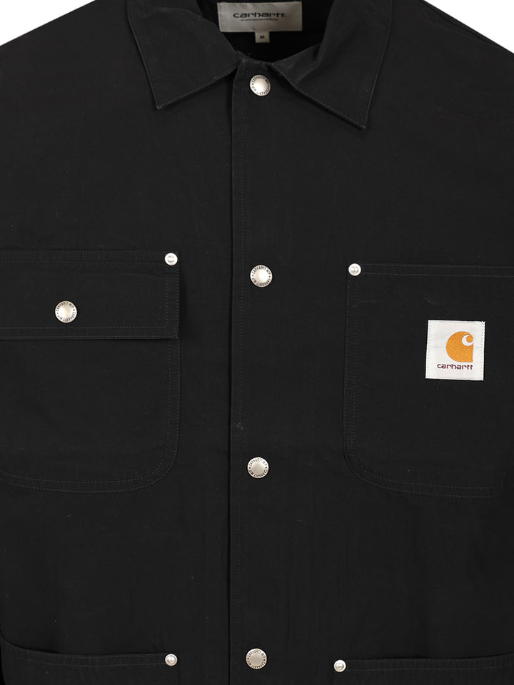 Carhartt Wip Notus Coach Jacket Jackets - Black | 7ba09e1eedb4495e41c663de8a9277a1ae80b056