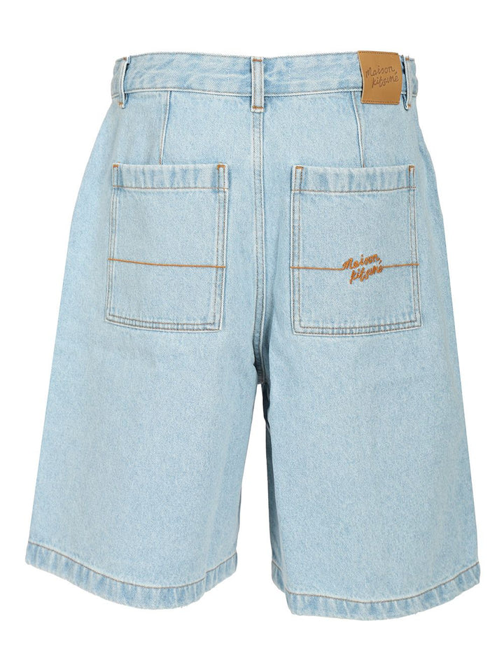 Maison KitsunÉ Workwear Trousers - Light blue | a597d22e5dccc91eef91669697541dff600405e9
