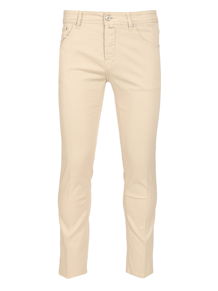 Jacob Cohen Scott Trousers - Beige | ee47fd1b6add523424c2bf6b23a2e017d8a2a853