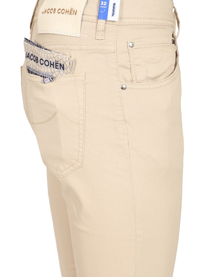 Jacob Cohen Scott Trousers - Beige | cbbe2168235c317e64fab27ef029e304e5ce9f5a