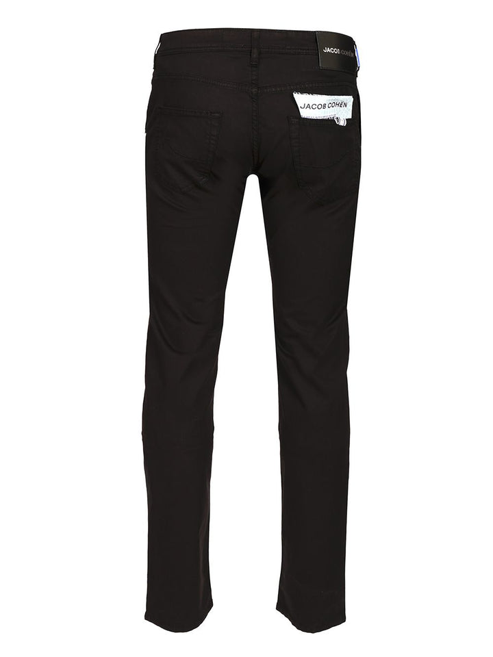 Jacob Cohen Lenny Trousers - Black | 64137dd1fb7cfacadcbd8d69dcea4750d6b77fd6
