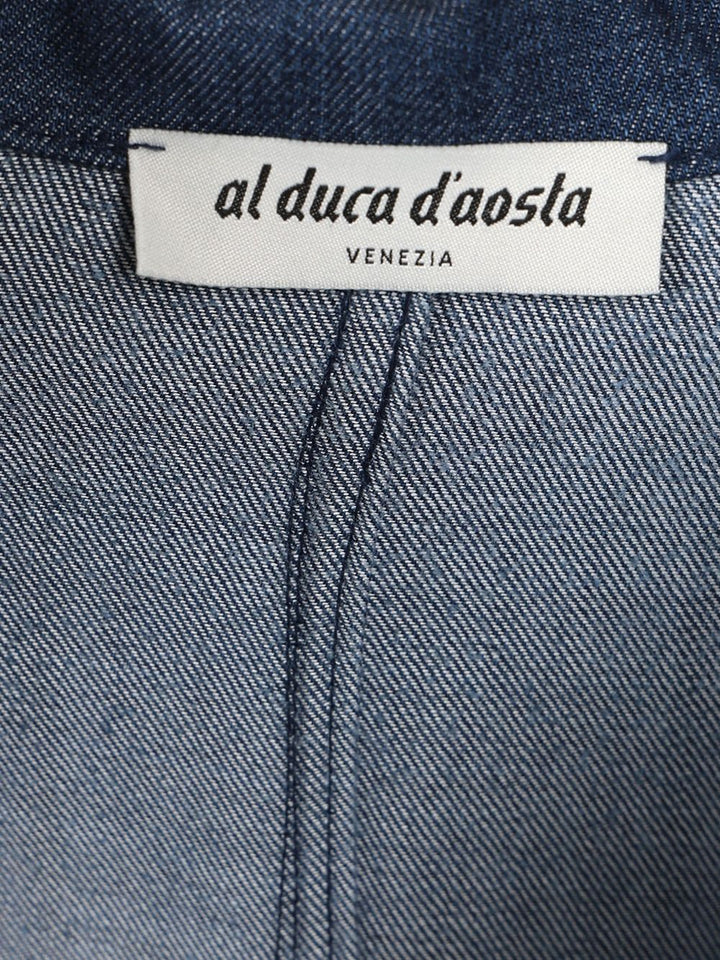 Al Duca D'Aosta Oversized Shirt Tops - Blue | 1f69b74c01f08eff07cac6f849d5f23225728685