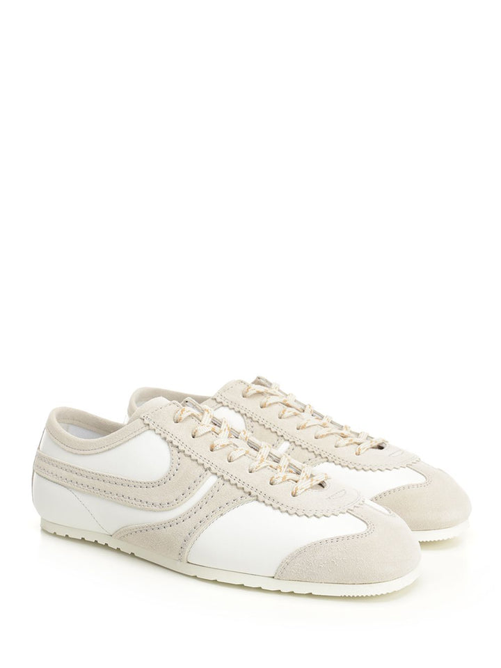 Dries Van Noten Suede Sneaker Sneakers - White | 71d4fedde489a6342e316919c38914df779c5d17