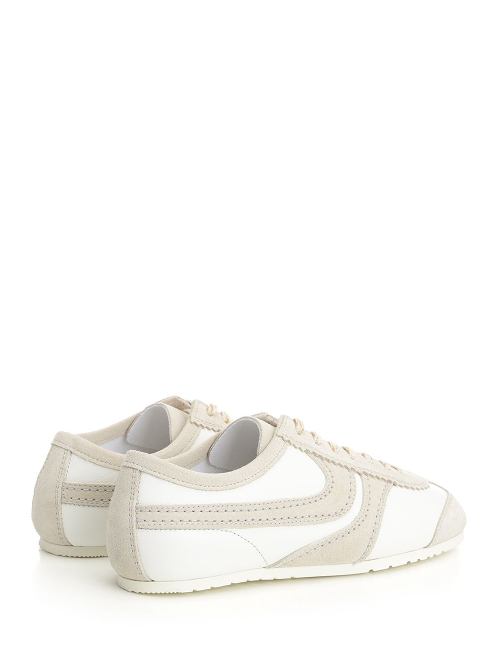 Dries Van Noten Suede Sneaker Sneakers - White | e6a2948fcaf03b8c2973156c1f87779a50d6db94