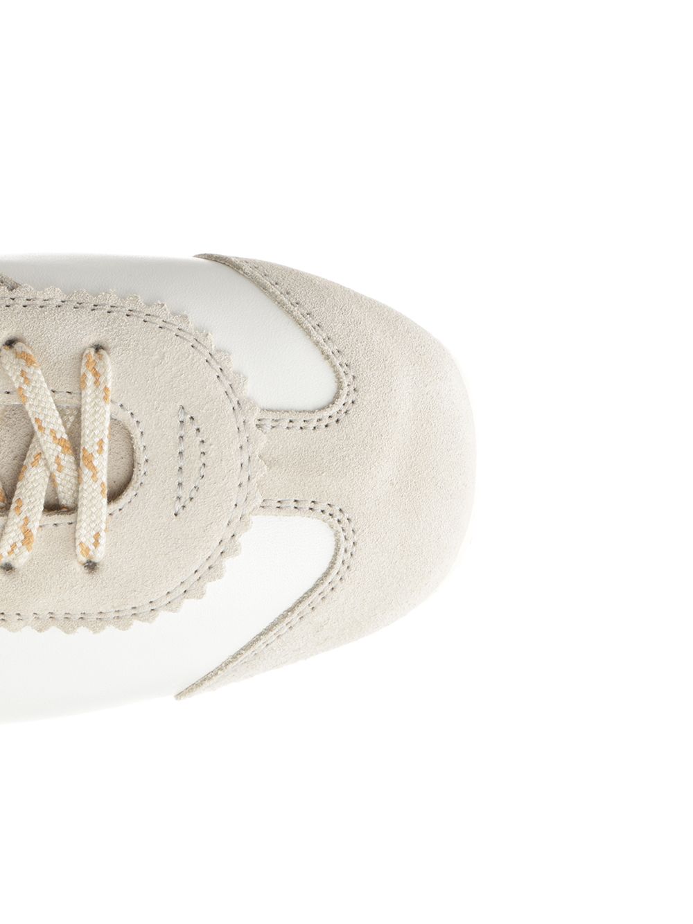 Dries Van Noten Suede Sneaker Sneakers - White | ffd640f09a2f6ca41a044fe13cc744c19c4a139f