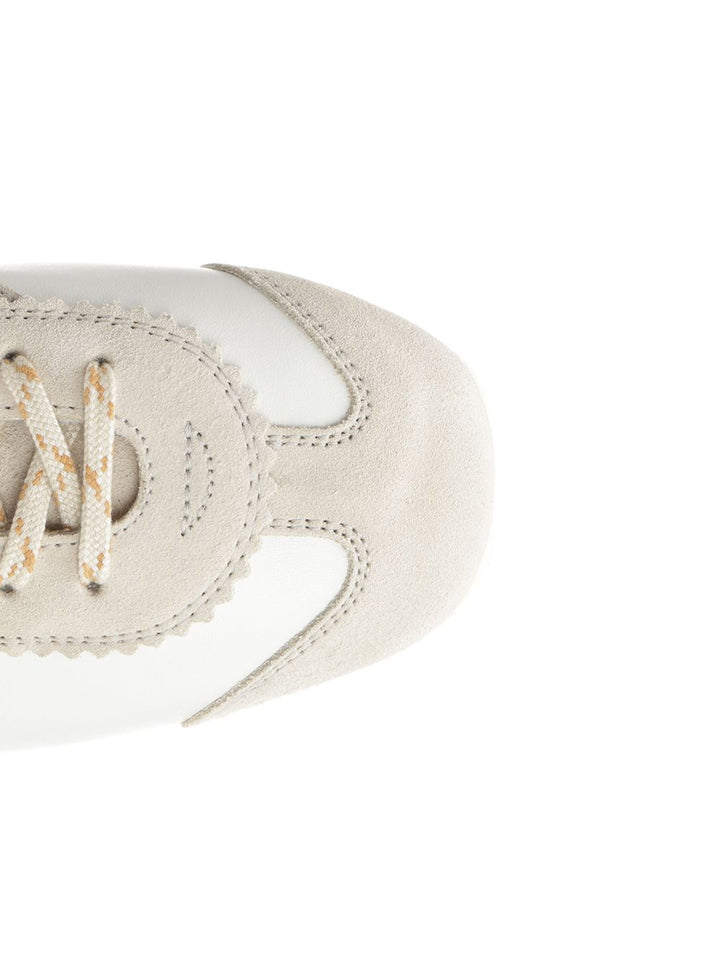 Dries Van Noten Suede Sneaker Sneakers - White | ffd640f09a2f6ca41a044fe13cc744c19c4a139f