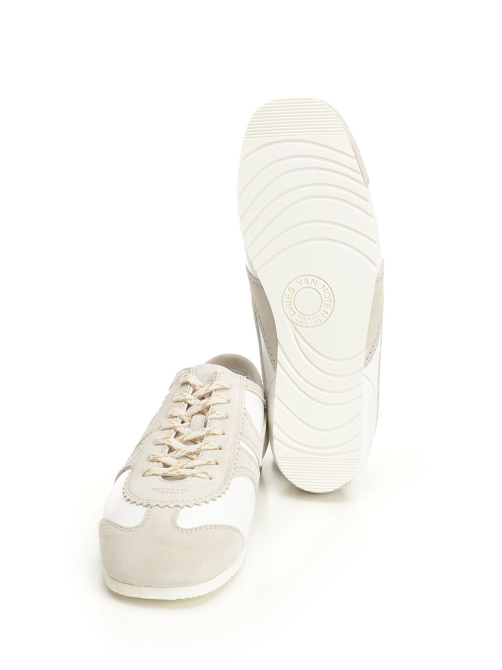 Dries Van Noten Suede Sneaker Sneakers - White | a352d2a30a5eebb7c31e30d65c5b4c91296a1691