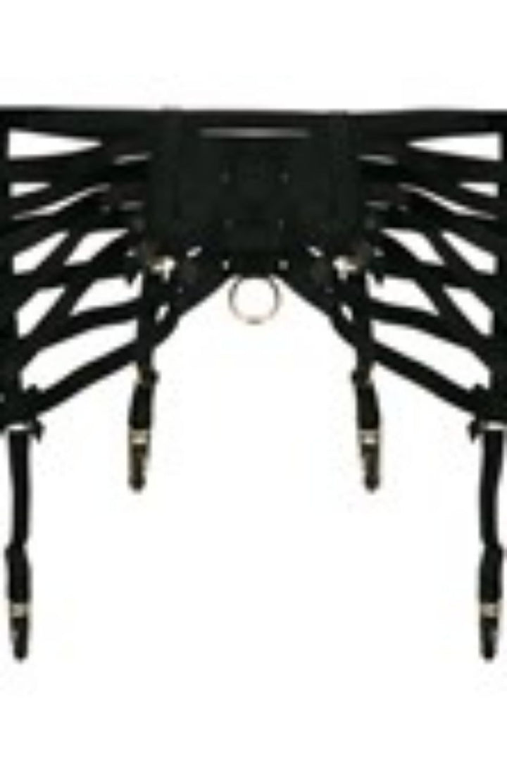 Atelier Bordelle Webbed Suspenders Underwear - Black | 44fed348acbe280b14741e67c679fab862156617
