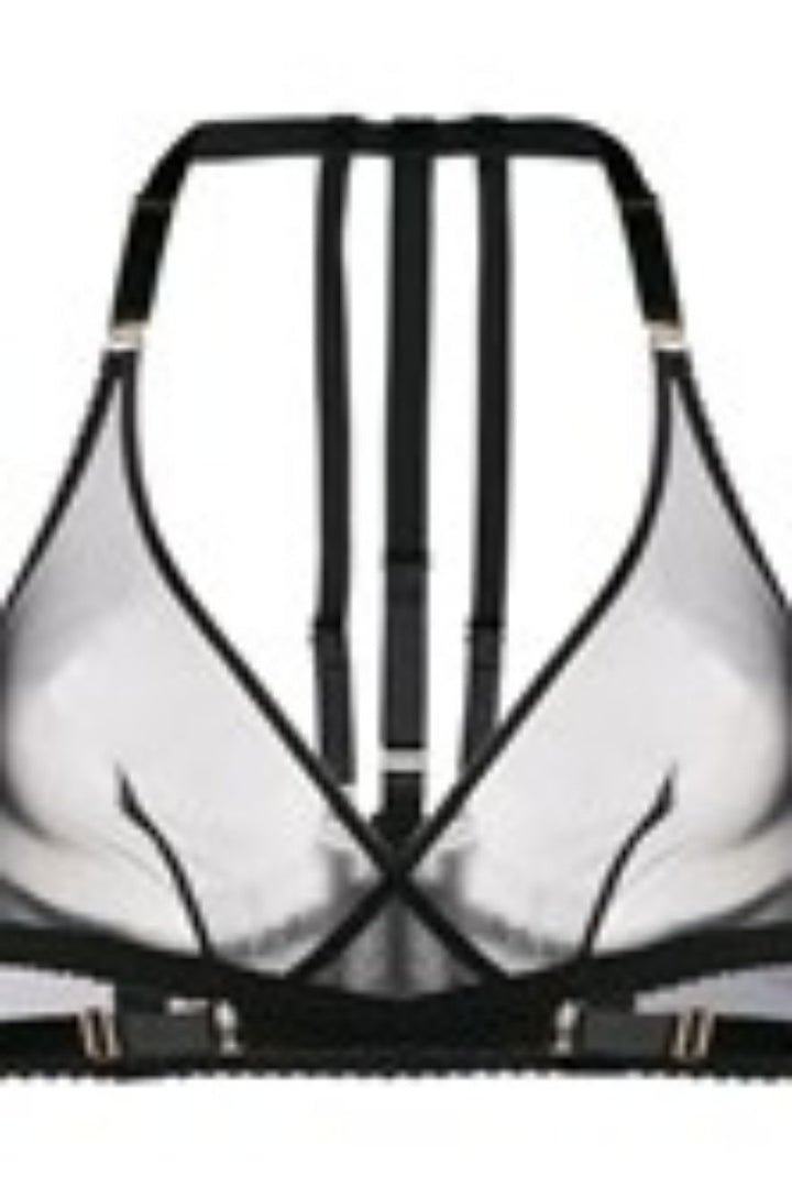 Atelier Bordelle Multi-Strap Bra Underwear - Black | 8fff403550873faced687def49ea720ed2388e18