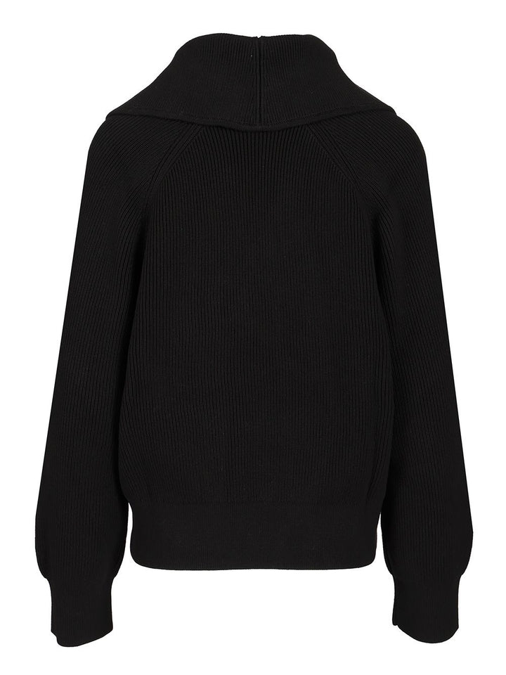 Bottega Veneta English Ribbed Cotton Sweater Knitwear - Black | bd93aec9a7cd3ad6bfa7608b47c25a1b32ab7d5d