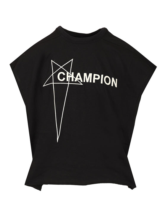 Cropped T-Shirt Black