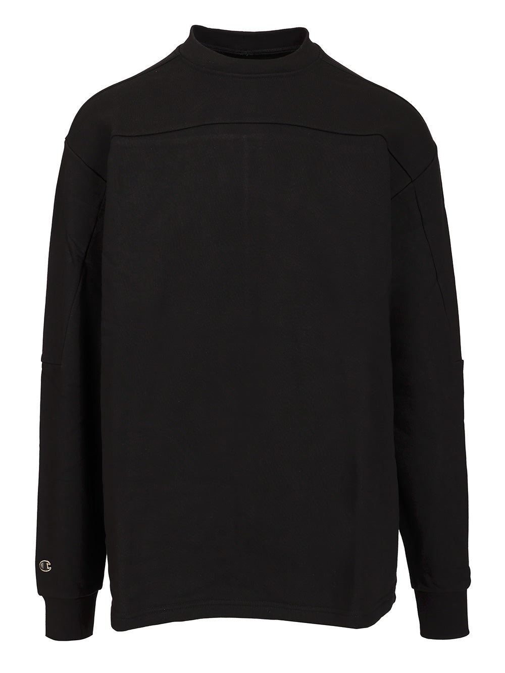 Rick Owens X Champion Cotton Sweatshirt Sweatshirts - Black | 7e11374292a9eac5ec383e3c4a169499f27a8e97