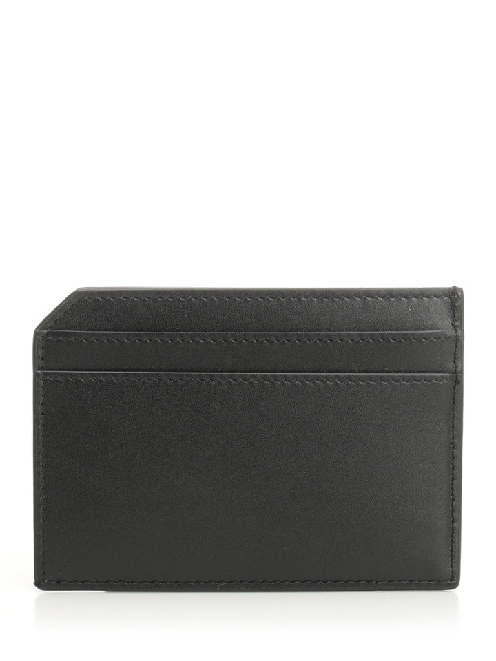 Saint Laurent Open Card Holder Wallets - Black | 06c405cea18694569be250b52932df574bae7333