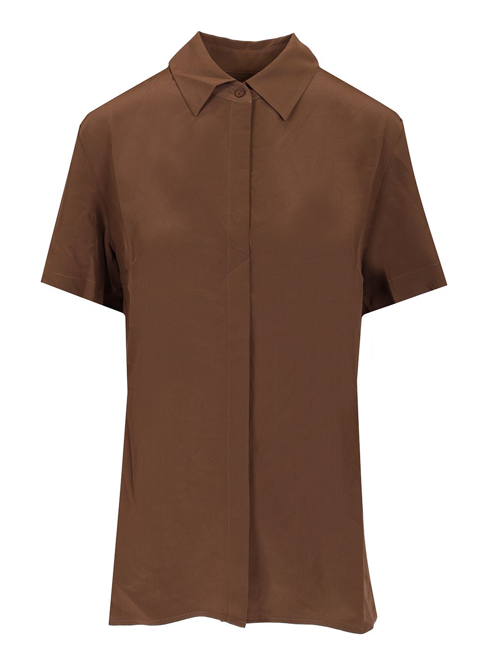 Matteau Short-Sleeved Shirt Shirts - Brown | 86ae71853a379a034fbdaf0b8126b684c6137237