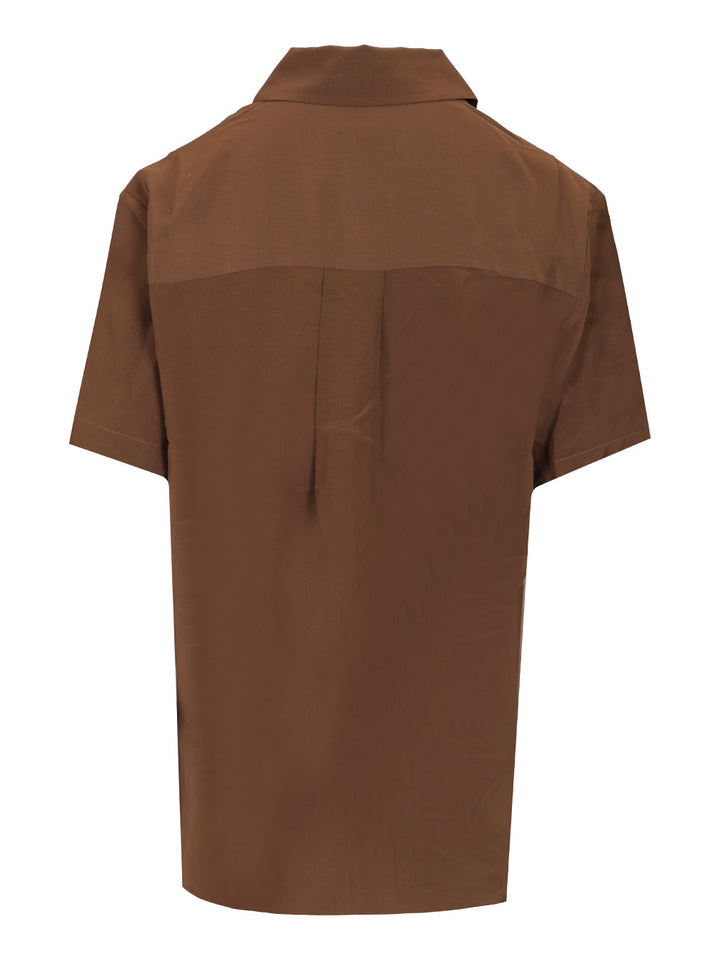 Matteau Short-Sleeved Shirt Shirts - Brown | 8e871fb2adce09b553642a2492518f59a91fa2ce