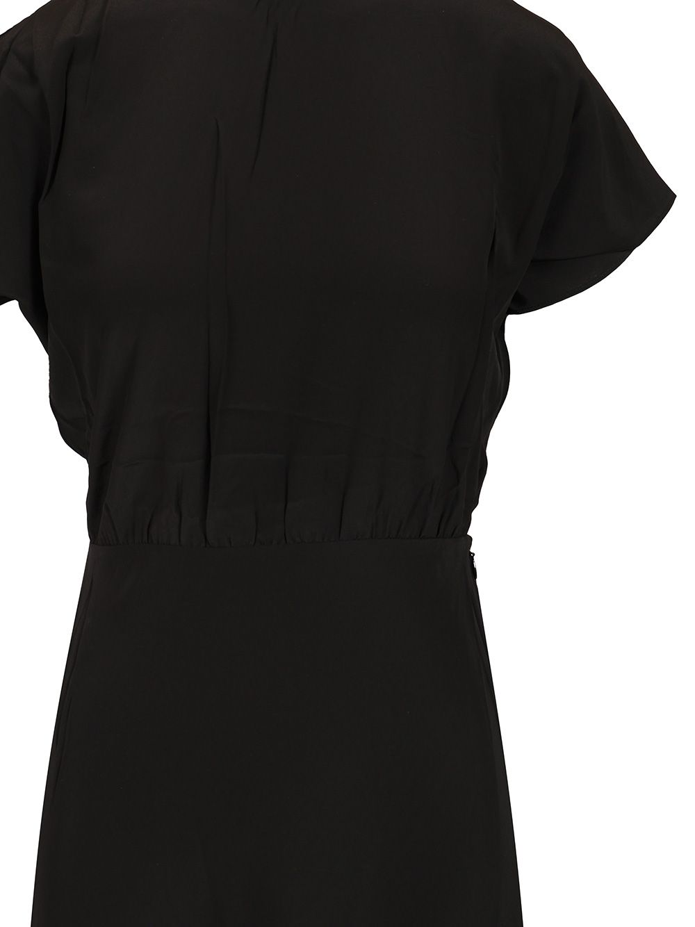 Matteau V-Neck Midi Dress Dresses - Black | 7158647946eef16ab71c75a651a7e39b0e66134a