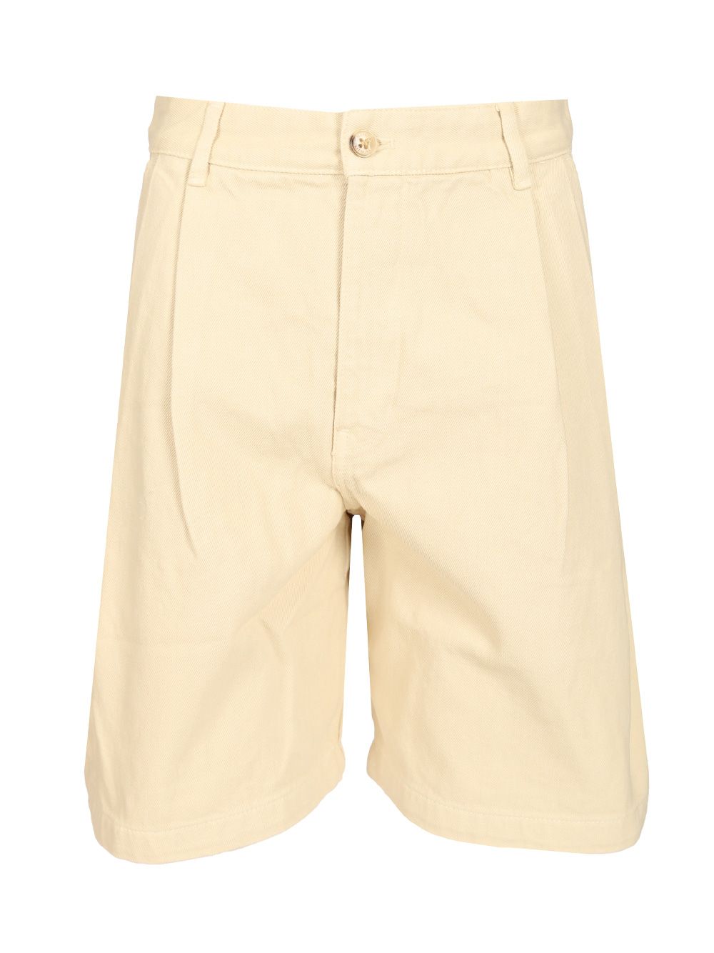 Maison KitsunÉ Pleated Shorts Trousers - Beige | bf37cf051149e37d1d2658be4a7196addfead1ac