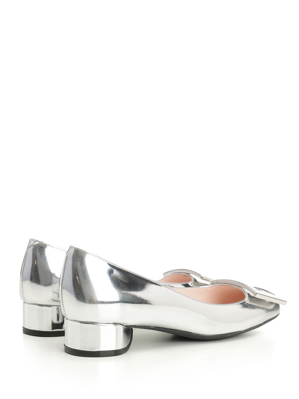 Roger Vivier U Look Silver Ballerinas Scarpe basse - Silver | 98be3274a8dc163d3a200f44fefda9d38741fa4b