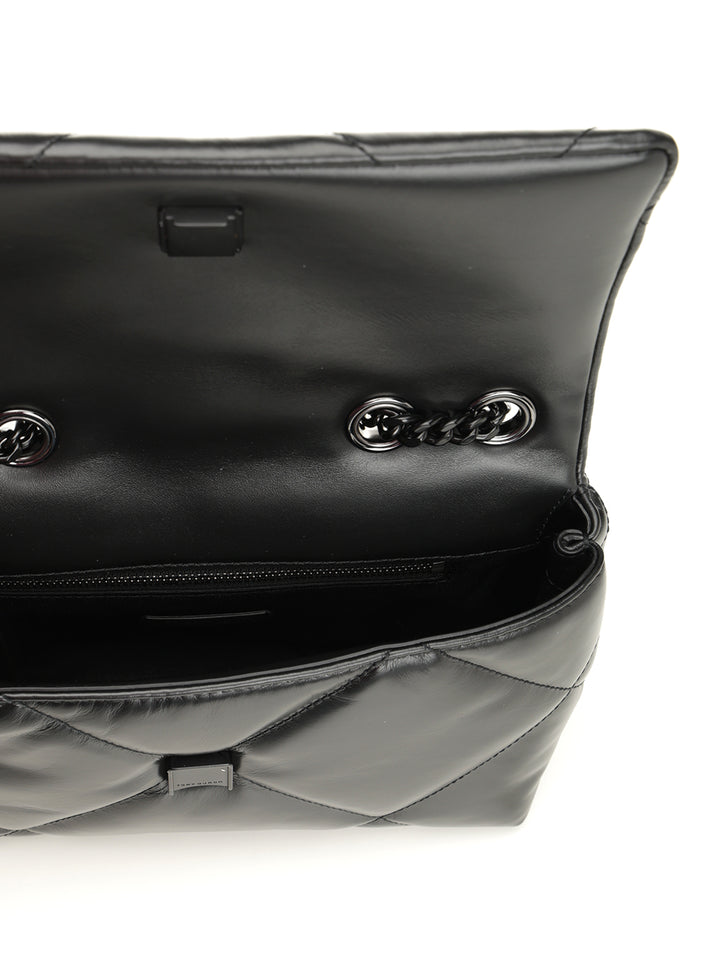Tory Burch Kira Shoulder Bags - Black | 3d76f83b2059aa88af0c8e42836e03c8ff172622