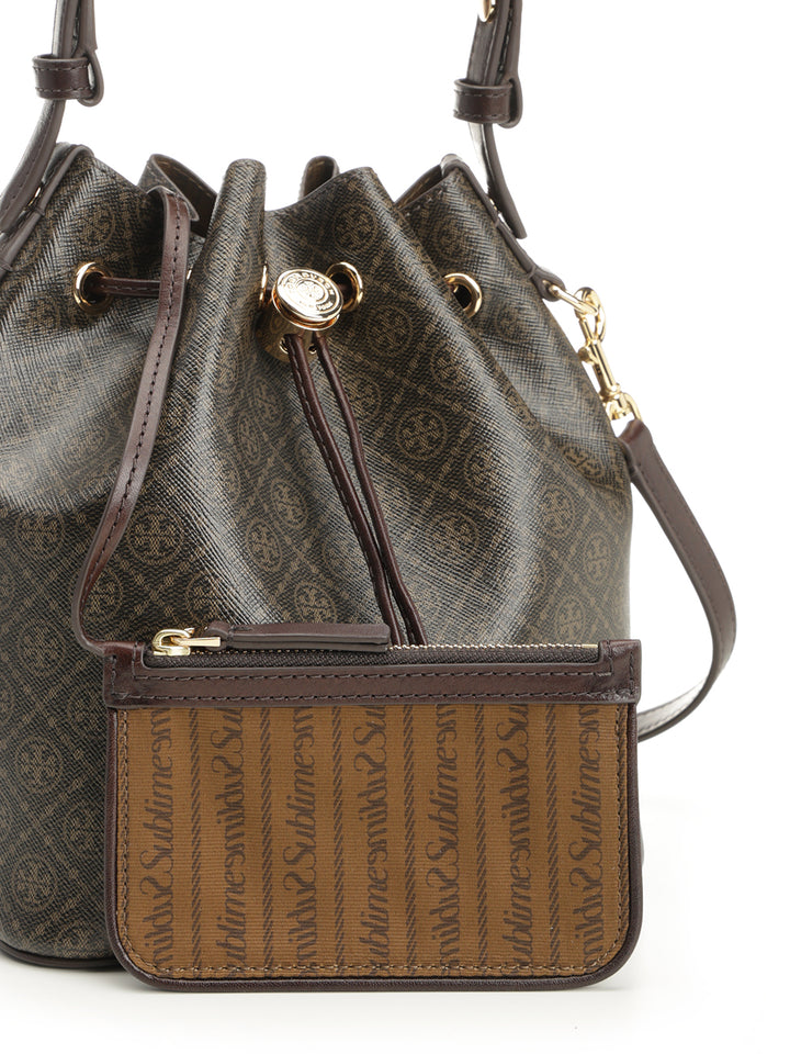 Tory Burch T Monogram Crossbody Bags - Brown | a765a27d69792cb549f7c8eaabf5e4fc7f937029