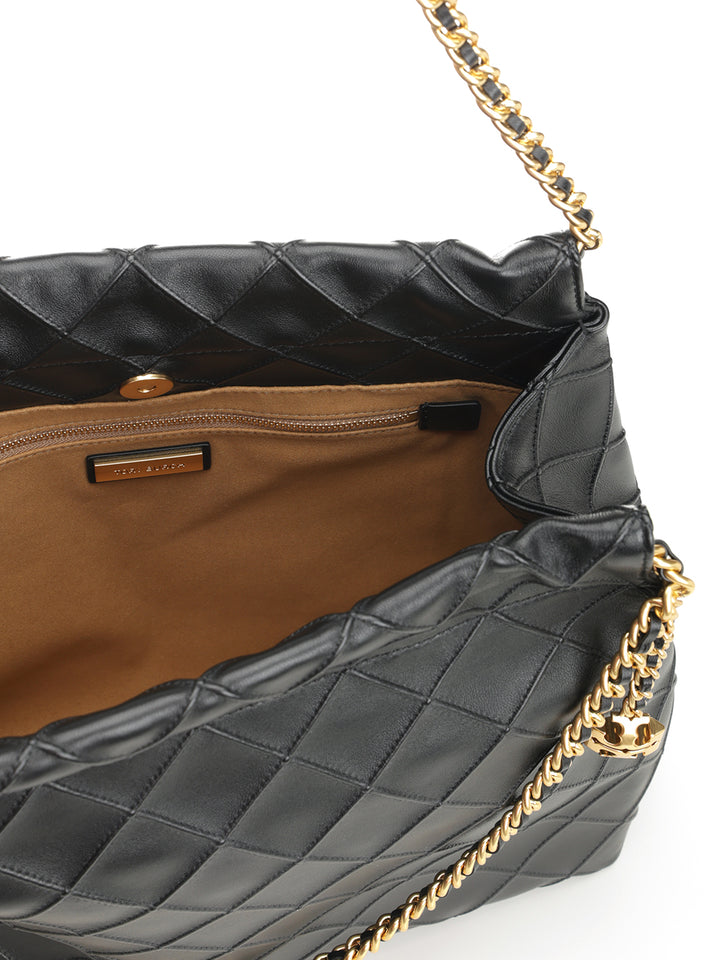 Tory Burch Fleming Bag Shoulder Bags - Black | 6e7358d96d12cbb682f868e473e34fc5577e462a