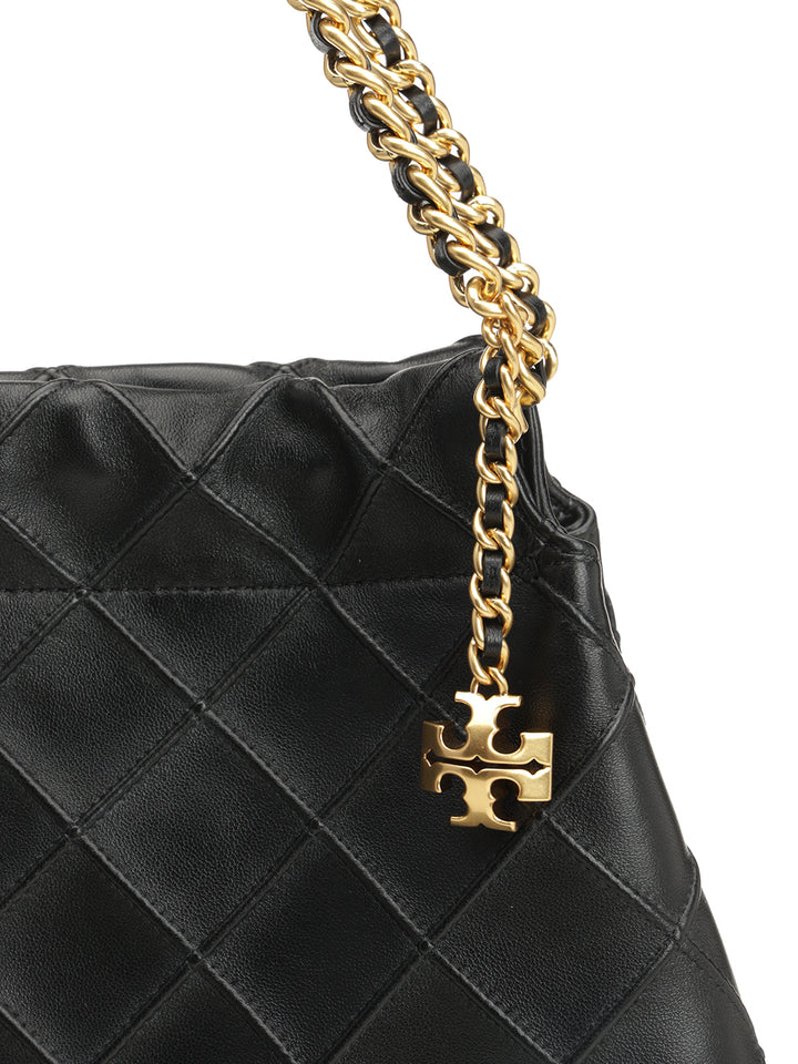 Tory Burch Fleming Bag Shoulder Bags - Black | 1d79e4558fa8def39701b51906a233a4a8231741