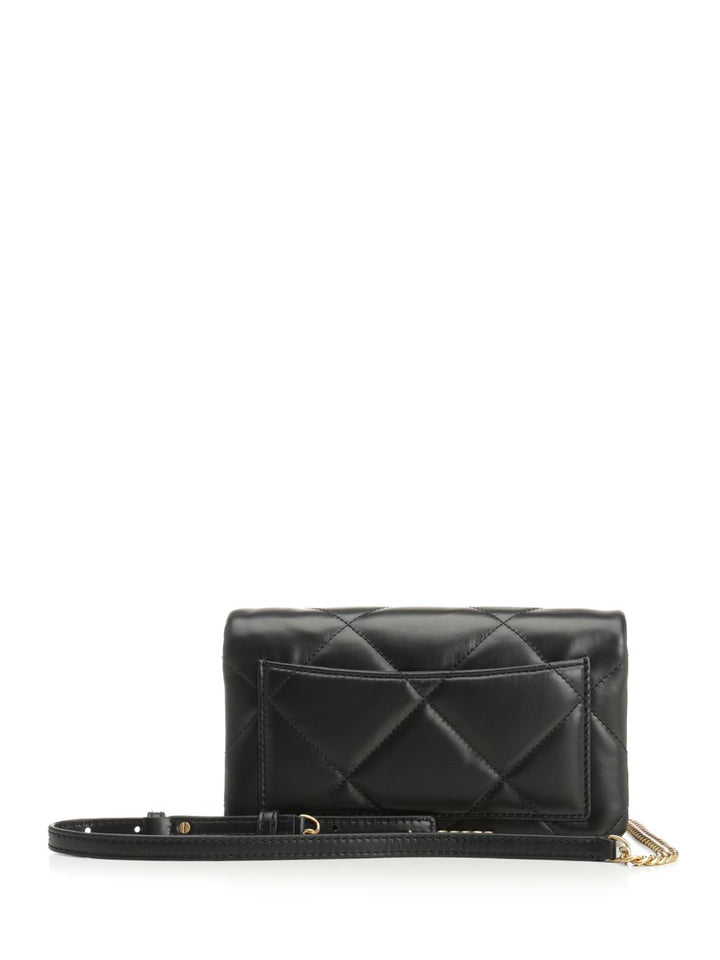 Tory Burch Kira" Chain Wallet Wallets - Black | b609b1df88ccbe7cbf5f2a1c7c063e8d7c7dabee
