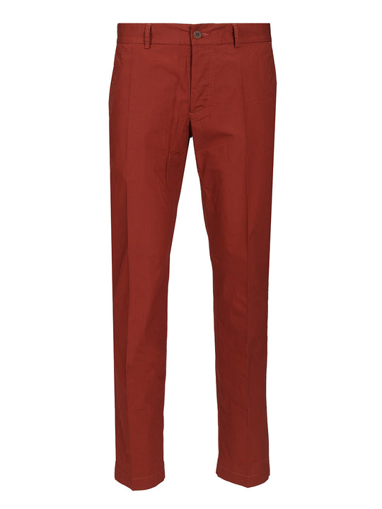 Canvas Trousers Red