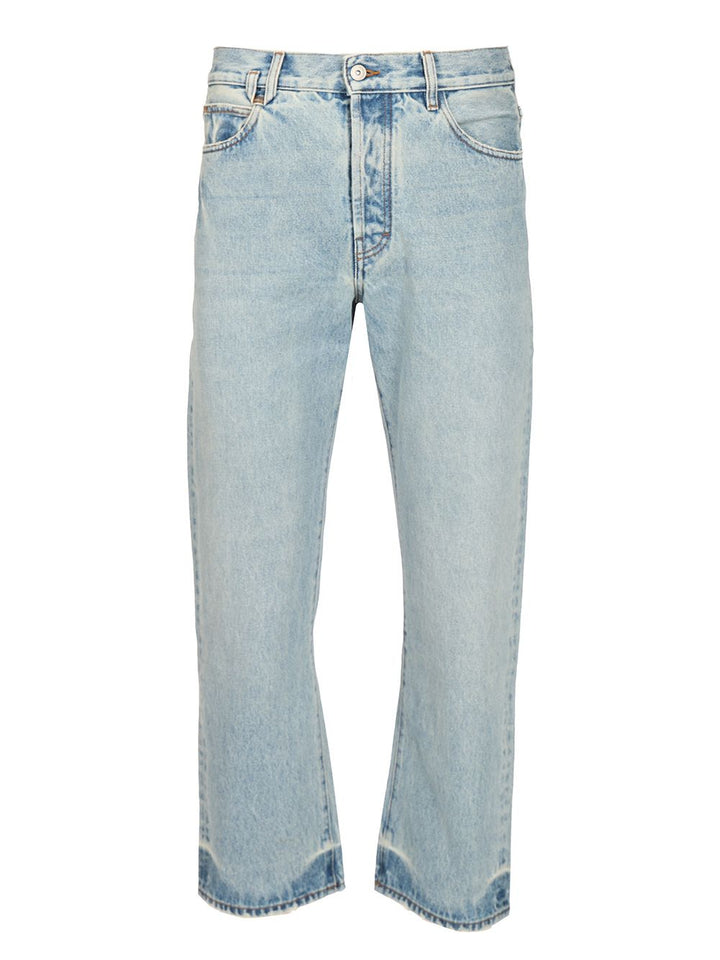 Jacquemus De-Nîmes Venice Denim Trousers Jeans - Light blue | 4c9bfd930133433da1de743c76e57c49a51f4640