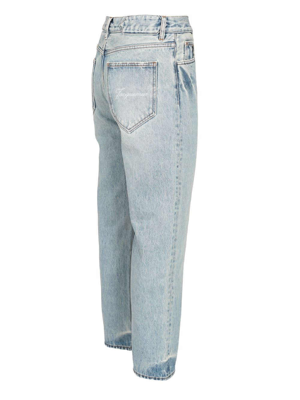 Jacquemus De-Nîmes Venice Denim Trousers Jeans - Light blue | 481e87cb20198e32b4d894fdcd4b838cc4cad108