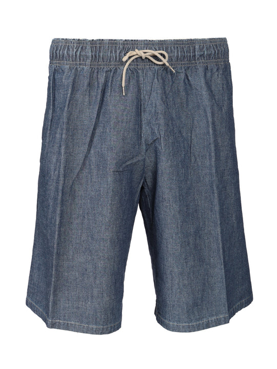 Denim Bermuda Shorts Trousers Blue
