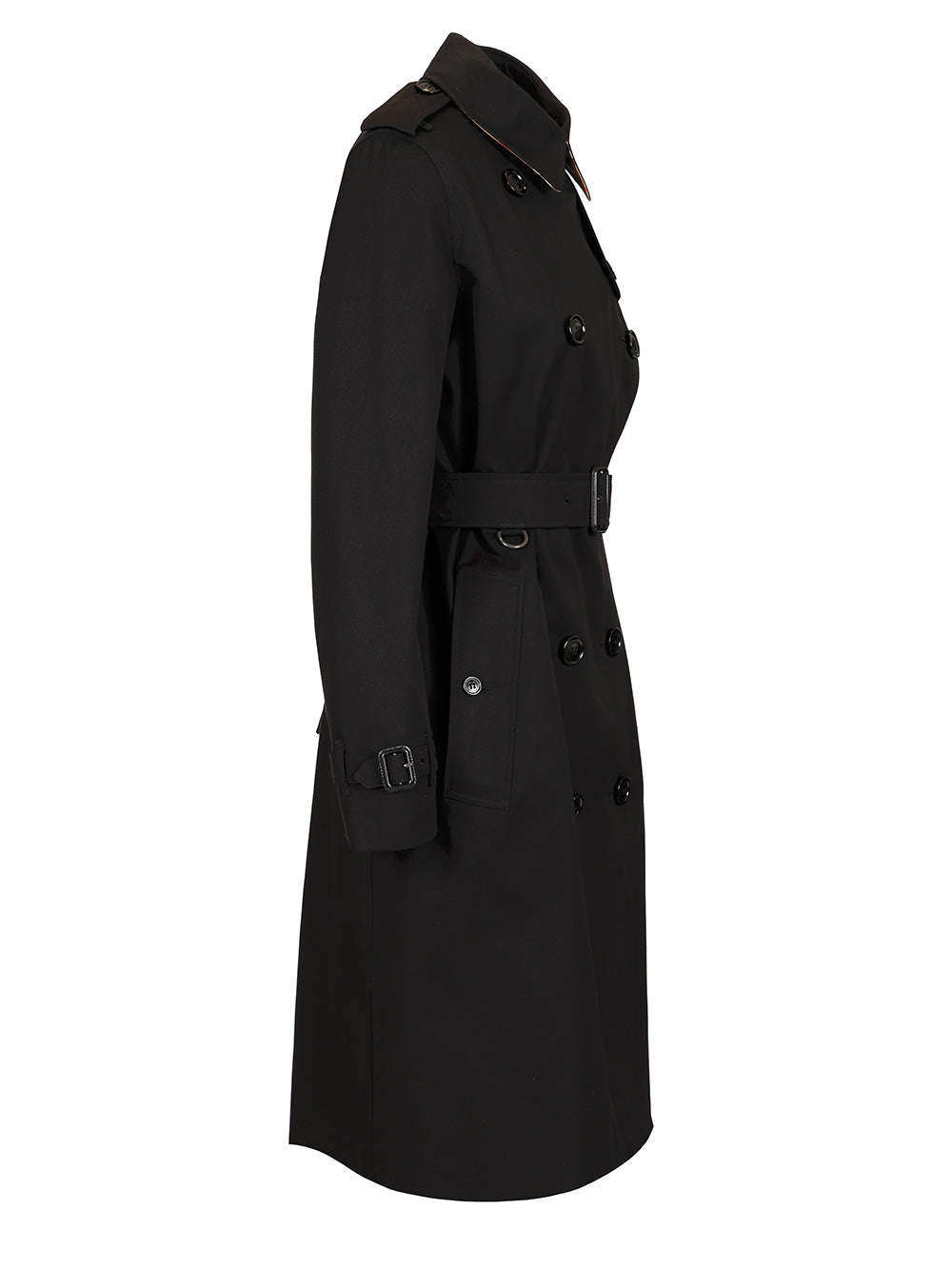 Burberry Heritage Kensington Long Trench Coat Coats - Black | c8fcde2a2b1d4194bd7556458d1203aba22ad06c