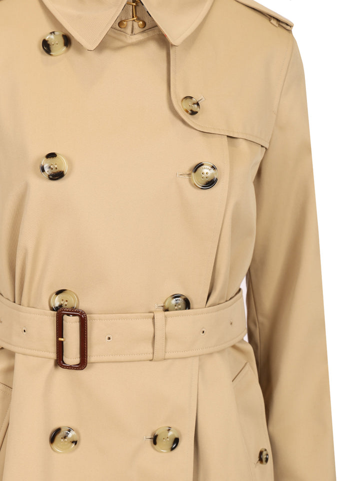 Burberry Heritage Kensington Coats - Beige | f4b59d5c838766fb0f4f97fc29020dbccba03d05