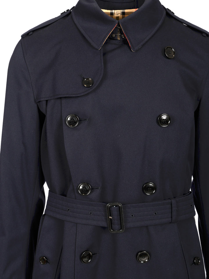 Burberry The Kensington Coats - Blue | 79c8f73131986680d5af4443d0289e259adb45d0